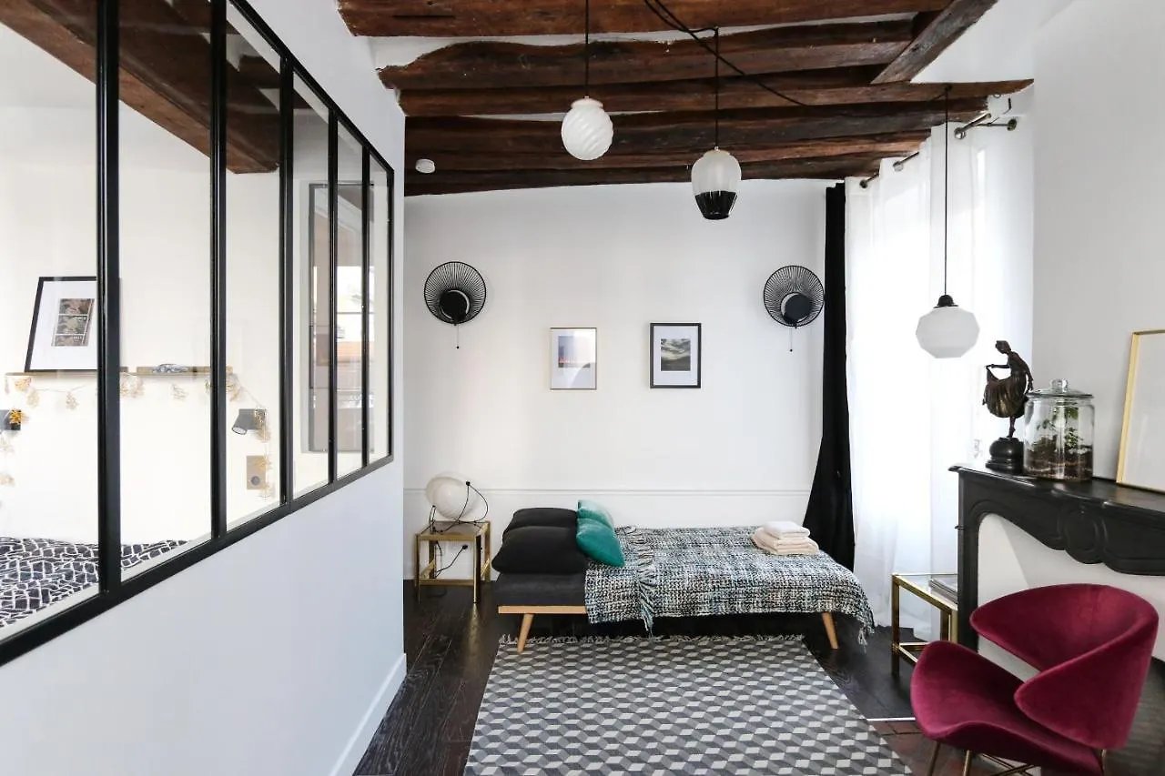 Apartman Paris, Bastille, Style Atelier D Artiste